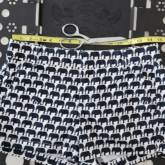 Banana Republic Milly Collection elephant print shorts 4P - Picture 10 of 12